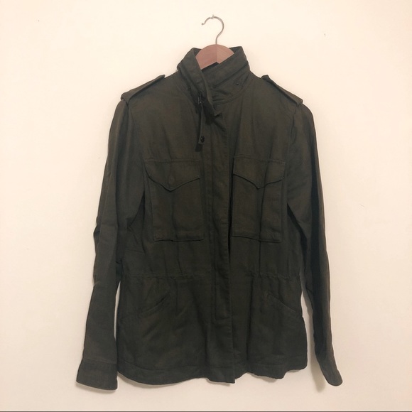 Aritzia olive utility jacket. - Picture 4 of 9